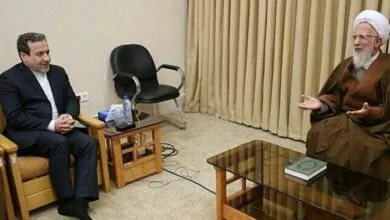 عراقچی با آیت الله جوادی آملی دیدار کرد