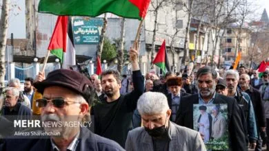 راهپیمایی ضد صهیونیستی «جمعه خشم» در ماسال