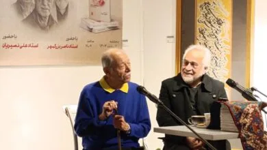 آوازخوانی بازیگر پیشکسوت معروف سینما و تئاتر + ویدئو