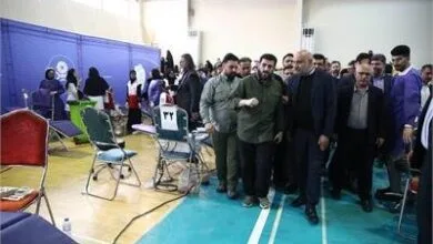 بازدید وزیر رفاه از اردوی جهادی درمانی قرارگاه «الکفیل» در عسلویه استان بوشهر