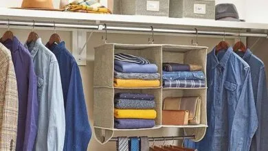 چگونه کمد لباس را مرتب کنیم؟