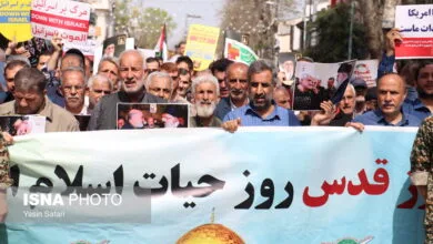 اعلام مسیرهای راهپیمایی روز قدس در استان قزوین