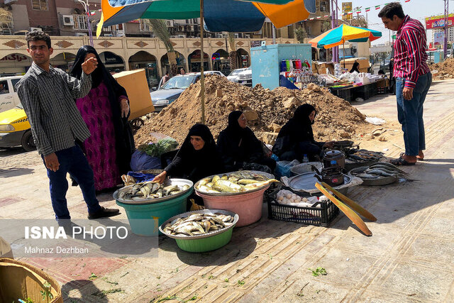 نامتعارف و غیرعادی، آنچه از دستفروشی در «نادری» اهواز می‌بینید