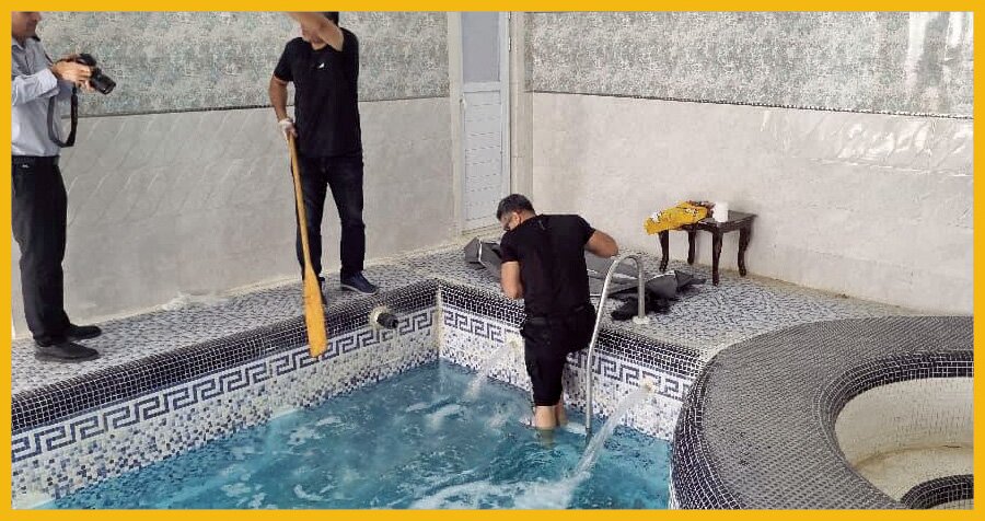 کشف جسد زن جوان در استخر ویلای اجارهای | دستگیری پسر دانشجوی ۲۵ ساله + عکس