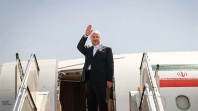 رییس مجلس وارد جاکارتا شد