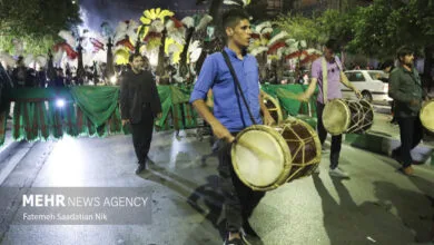 عزاداری شب شهادت امام جواد (ع) در مشهد