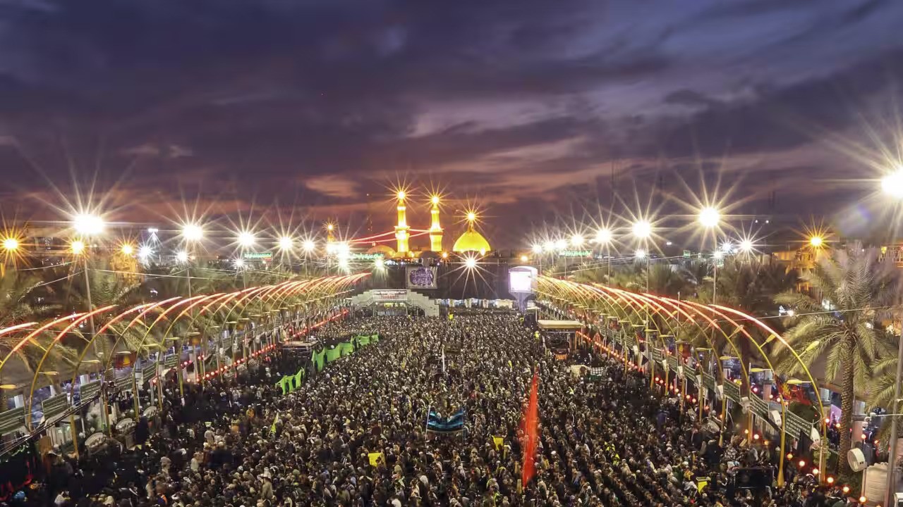 اربعین بین الحرمین کربلا