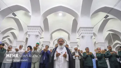 اقامه نماز عید قربان در یزد