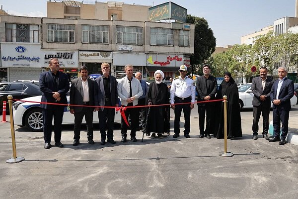بهرهبرداری از سه دوربرگردان جدید در بلوار آیتالله کاشانی تهران